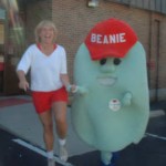 Skipping with Beanie